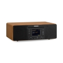 Sangean DDR-66BT Walnuss - Internetradio / DAB+ / UKW-RDS / CD / USB / SD / Aux / Bluetooth | Neu