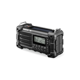 Sangean MMR-99 DAB+ Schwarz - DAB+ / UKW / Bluetooth / Aux-Notfallradio MIT Mehrfacher Stromversorgung Und Digitaltuner | Neu