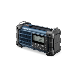 Sangean MMR-99 DAB+ Blau - DAB+ / UKW / Bluetooth / Aux-Notfallradio MIT Mehrfacher Stromversorgung Und Digitaltuner | Neu