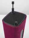 Sonoro CuboGo Schwarz/Lila Filz - UKW Akku AUX Lautsprecher | Auspackware, wie neu