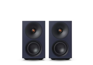 Cambridge Audio L/R S Blau - Ultra-kompakte aktive Stereo-Lautsprecher, Paar | Auspackware, wie neu