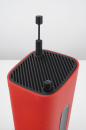 Sonoro CuboGo Schwarz/Rot - UKW Akku AUX Lautsprecher | Auspackware, wie neu