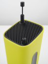 Sonoro CuboGo Schwarz/Grün - UKW Akku AUX Lautsprecher | Auspackware, wie neu