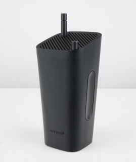 Sonoro CuboGo Schwarz/Schwarz - UKW Akku AUX Lautsprecher | Auspackware, wie neu