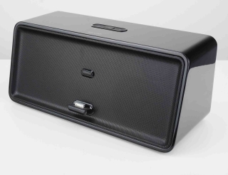 SONORO CuboDock Schwarz - Bluetooth Stereo Soundsystem | Aussteller, sehr gut, ohne FB
