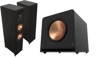 Klipsch ++ BUNDLE-AKTION ++1 x RP1600sw plus 2 x Stück Klipsch RP-8000F II Ebony | Neu | UVP 3297 €