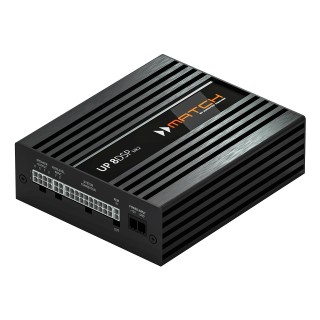 MATCH UP 8DSP MK2 8-Kanal Class GD Upgrade-Verstärker mit integriertem 9-Kanal 64 Bit DSP, Schwarz | Neu