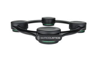 IsoAcoustics Aperta Sub Isolationsplatte für Subwoofer bis 36,60 kg schwarz | Auspackware, wie neu