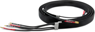 Tellurium Q Ultra Black II - 2 x 2,50 m Stereo-Lautsprecherkabel | Auspackware, wie neu