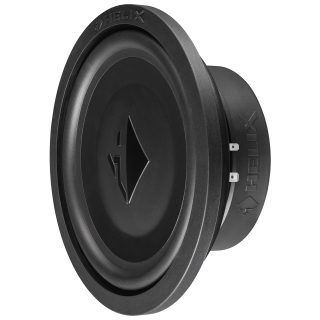 HELIX IK S8 Flacher 200 mm Subwoofer mit 1 x 2 Ohm Schwingspule für kompakte Gehäuse, Schwarz | Neu
