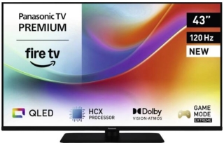 PANASONIC TV-43W85BEZC 108 cm, 43 Zoll 4K Ultra HD QLED TV