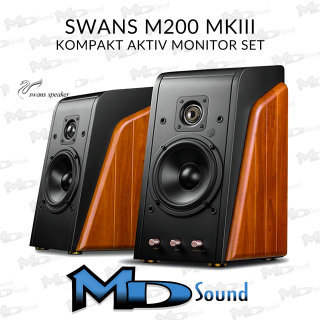 SWAN M200 MK III ++ BLACK-DEAL-DAYS ++ High End aktiv Monitor - Paarpreis I Auspackware