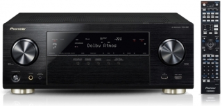 Pioneer VSX-930-K, Schwarz - 7.2 Netzwerk-Mehrkanal-Receiver mit Dolby Atmos, MCACC PRO, 4K Ultra-HD Video Scaler, 7 HDMI-Eingängen mit HDCP 2.2, HiRes-Audiowiedergabe, Spotify Connect, Dual Band WiFi/WLAN & Bluetooth