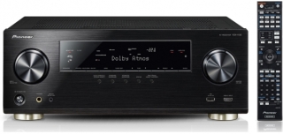 Pioneer VSX-1130-K, Farbe Schwarz - 7.2 Netzwerk-Mehrkanal-Receiver mit Dolby Atmos, MCACC PRO, 4K Ultra-HD Video Scaler, 7x HDMI-Eingängen mit HDCP 2.2, HiRes-Audiowiedergabe, Spotify Connect, Dual Band WiFi/WLAN & Bluetooth