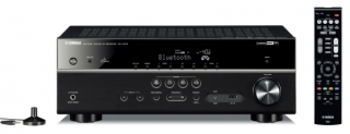 Yamaha RX-V579, Schwarz - 7.2 AV Receiver mit Lautsprecher Zone B und Virtual Surround Back Speaker, UVP Euro 549,00