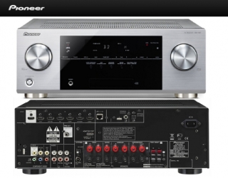 Pioneer VSX-827-S Silber - 7.1-Kanal AV-Receiver mit 6 HDMI-Eingängen, AirPlay, DLNA, Fernbedienungs-App und vTuner Internetradio