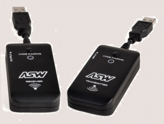ASW WD 412 - Wireless Connector zur kabellosen Anbindung von ASW AS 412 oder Aktivlautsprechern an Verstärker