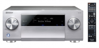 Pioneer SC-LX59, Silber - 9.2-Kanal AV-Receiver, 4K Upscaling, SABRE32 Ultra D/A-Wandler, Dolby Atmos