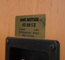 Hans Deutsch HD 308 S II erle 3-Wege Regalbox 308mkII BJ 10/2015 | Vorführung