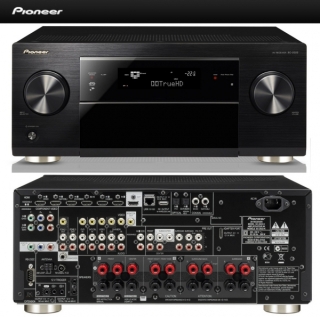 Pioneer SC-2022-K Schwarz - 7.2-Kanal AV-Receiver mit 7 HDMI-Eingängen, AirPlay, DLNA, Jitterunterdrückung und Auto Phase Control Plus, Ausstellungsstück