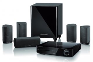 Harman Kardon BDS 680, Schwarz - 5.1 Blu-ray Heimkino-System mit AirPlay, Bluetooth