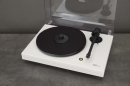 Music Hall mmf-5.1 Weiß HG - Riemen angetriebener Plattenspieler | Auspackware, wie neu