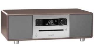 SONORO sonoroSTEREO, Taupe - Stereo CD-Radio mit FM/DAB+ Tuner, USB-Port und Bluetooth-Schnittstelle