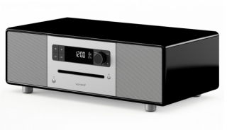 SONORO sonoroSTEREO, Schwarz Hochglanz - Stereo CD-Radio mit FM/DAB+ Tuner, USB-Port und Bluetooth-Schnittstelle