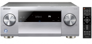 Pioneer SC-LX701-S, Silber - 9.2-Kanal Mehrkanal-Receiver mit Class-D-Verstärker, 4K UltraHD Upscaling/Pass Through, Dolby Atmos, DTS:X und HiRes-Streaming-Vollausstattung