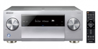 Pioneer SC-LX501-S, Silber - 7.2-Kanal Mehrkanal-Receiver mit Class-D-Verstärker, 4K UltraHD Upscaling/Pass Through, Dolby Atmos, DTS:X und HiRes-Streaming-Vollausstattung
