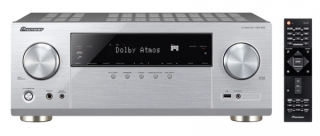 Pioneer VSX-932, Silber - 7.1-Kanal-Receiver mit 7x130 Watt, Streaming-Vollausstattung, Dolby Atmos und dts:X, 4K Ultra HD, Video-Scaler, 4 HDMI-Eingängen, HDCP 2.2, HiRes-Audiowiedergabe, DualBand WiFi & Bluetooth