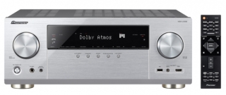 Pioneer VSX-LX302, Slber - 7.2-Kanal-Receiver mit 7x170 Watt, Streaming-Vollausstattung, Dolby Atmos und dts:X, 4K Ultra HD, Video-Scaler, 4 HDMI-Eingängen, HDCP 2.2, HiRes-Audiowiedergabe, DualBand WiFi & Bluetooth
