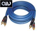AIV DEEP BLUE C – METALL NEU Cinch Verbindungskabel...