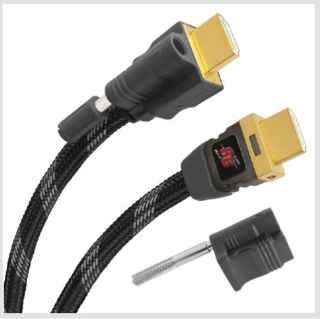 Real Cable Innovation HD-Lock HDMI 10,0 m NEU 3D 4K