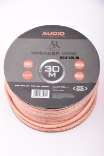 Acoustic Research SSW250-30 30,0 m NEU HighEnd 2x2,5 mm² LS-Kabel UVP 79,99