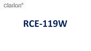 Clarion RCE-119W NEU LFB Adapter Daewoo RCE119W