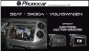 Phonocar VM080C NEU DVD Receiver Navigation 7 Zoll LED...