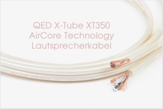 QED XT 350 - High End Lautsprecherkabel 2 x 3,5 mm², versilbert | Preis pro Meter