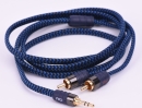 HARMAN KARDON Omni Adapt Hochwertiger Bluetooth Adapter + AIV Blue Snake 3,5 mm Klinke/Cinch 0,75 m UVP
