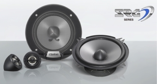 Clarion SRG1323S-2-WEGE-KOMPONENTENSYSTEM, 13 CM (5,25") PAAR UVP war 79 €