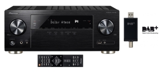 Pioneer VSX-932 DAB Schwarz NEU 7.1-Kanal AV-Receiver incl. DAB Dolby Atmos