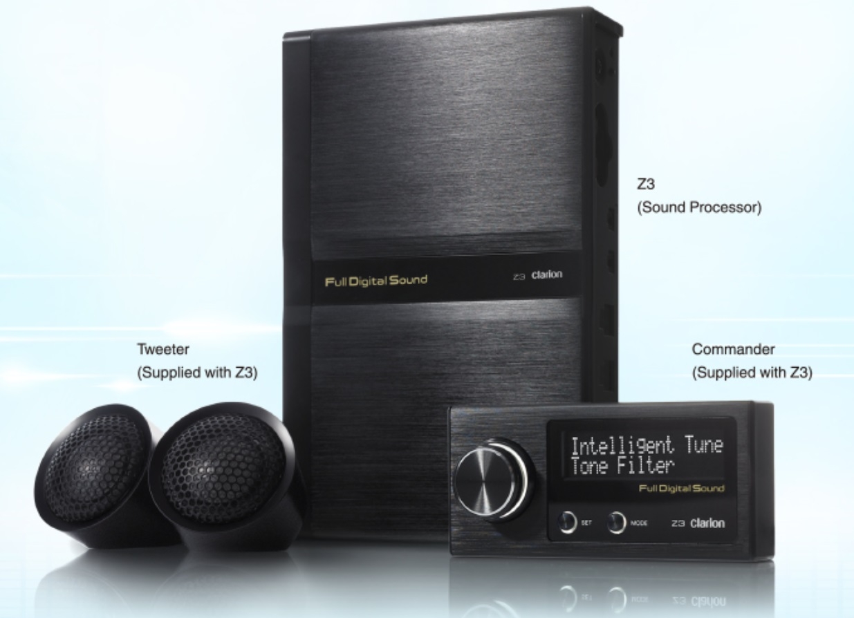 Clarion Z3 NEU Full Digital Sound-Prozessor Hochtöner/Bedieneinheit) ,  339,00 €