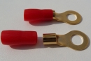 400 x AIV Ring Kabelschuh rot vergoldet 10mm² M8 zum...