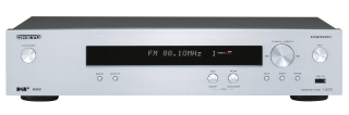 Onkyo T-4070 Silber, Aussteller-N3O - Netzwerk-Tuner DAB+ Internetradio Airplay