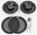 Clarion SH1734R Lautsprecher PKW Boxen 3WEGE 16,5cm 400 Watt Autolautsprecher