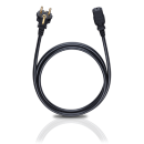 Oehlbach Powercord C13 Schwarz 1,50 m...