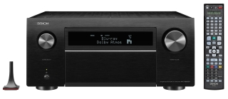 DENON AVC-X8500H Schwarz 13.2-Kanal HEOS Apple AirPlay 2  Alexa Sprachsteuerung