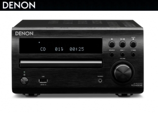 Denon RCD-M39DAB Schwarz, Aussteller-N1 - CD-Receiver mit optischem Digitaleingang