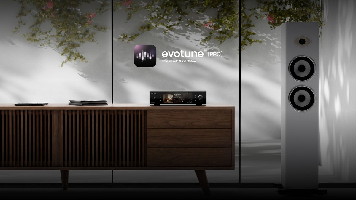 Eversolo DMP-A8 Gen 2 im Wohnzimmer – Raumkorrektur evotune PRO